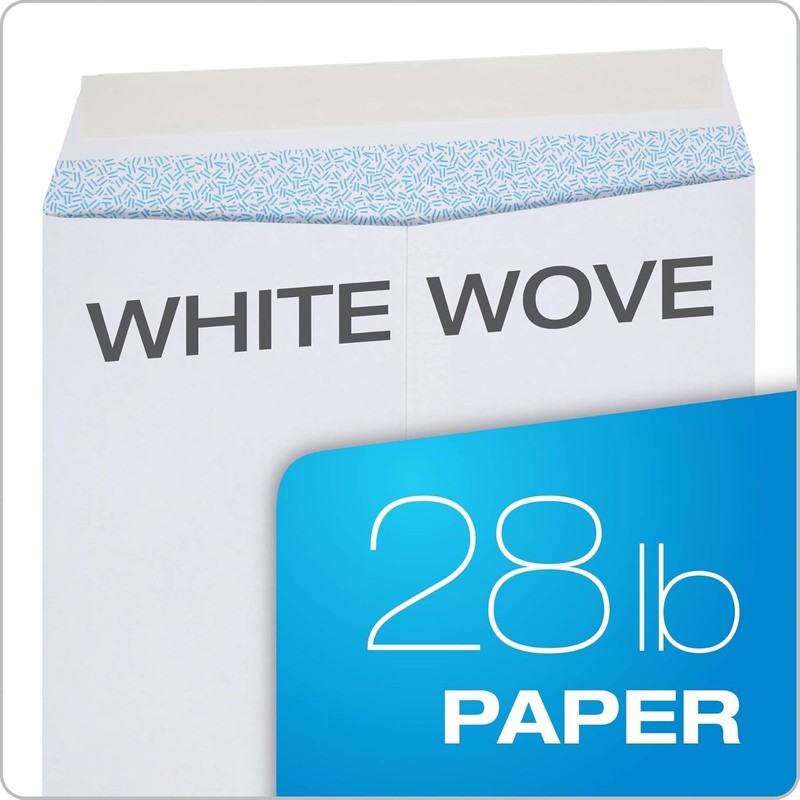 Columbian 9 x 12 Security Envelopes, 100/Box, 9 x 12 Inches, 9 x 12, White gallery