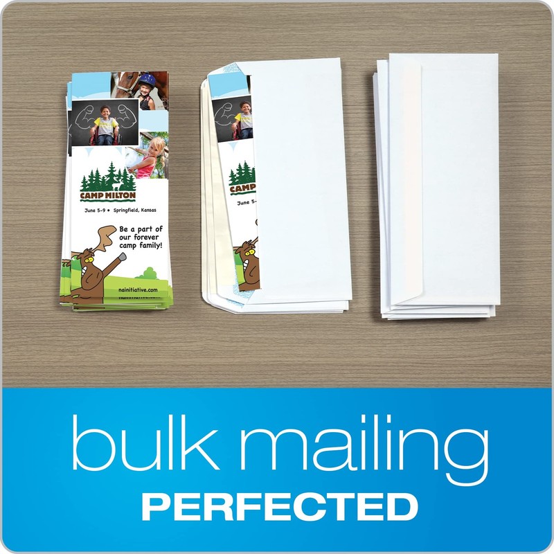 #10 Security Envelopes, 500 Pack, Self Seal Envelopes for Home, School, and B... gallery