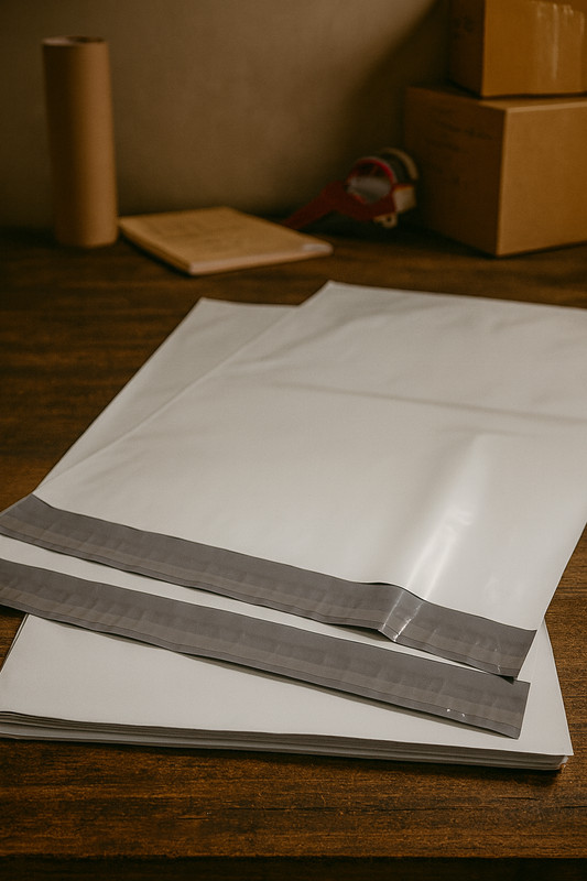 10 Pack Poly Mailers 14.5x19 Large White Shipping Bags Self Seal Envelopes #7 gallery