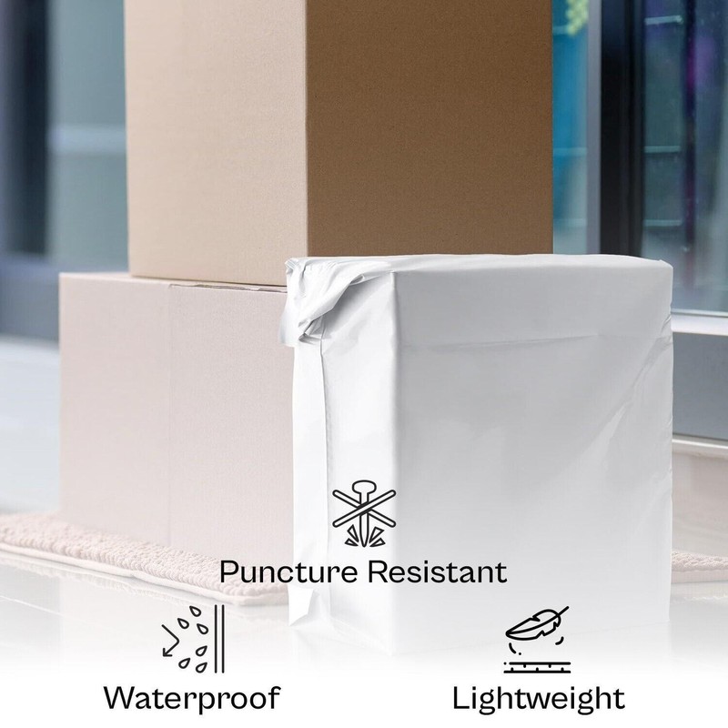 26x28x5 Expansion Poly Mailers Bags 3 Mil Plastic Shipping Envelopes 100 Pcs gallery