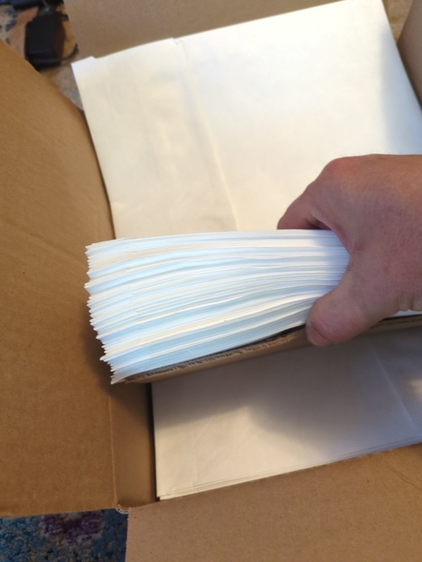 100 Tyvek 10x13 18lb Square Flap Open End Expansion Mailers QUAR4430 Tops Prdct gallery