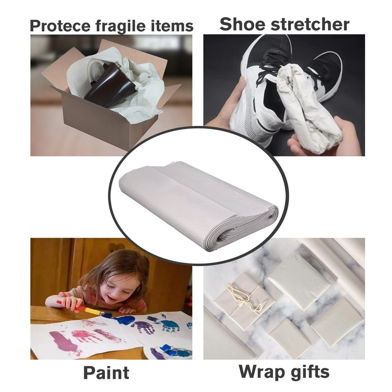 110 Sheets Newsprint Packing Paper for Moving Shipping Wrapping 27”x15” Large gallery