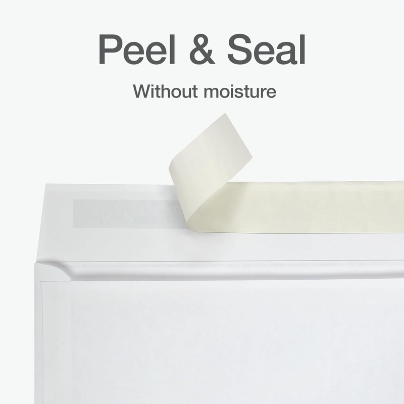 Columbian A9 Envelopes with Self Seal Closure, 5-3/4 X 8-3/4 Inches, 24 Lb. Whit gallery