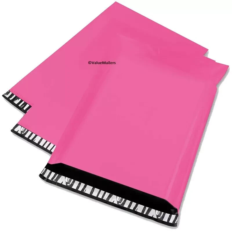 200 10×13 Amaranth PINK Poly Mailers Shipping Envelopes Boutique Bags 100 % Bag