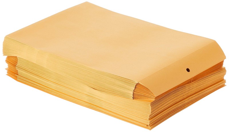 Mead Letter Size Mailing Envelopes, Clasp Closure, All-Purpose 9 x 12, Brown gallery