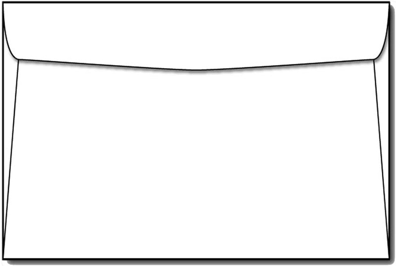 Thick 28Lb White 6" X 9" Envelopes - 25 Envelopes Pack - Gummed Booklet Flap - 6 gallery