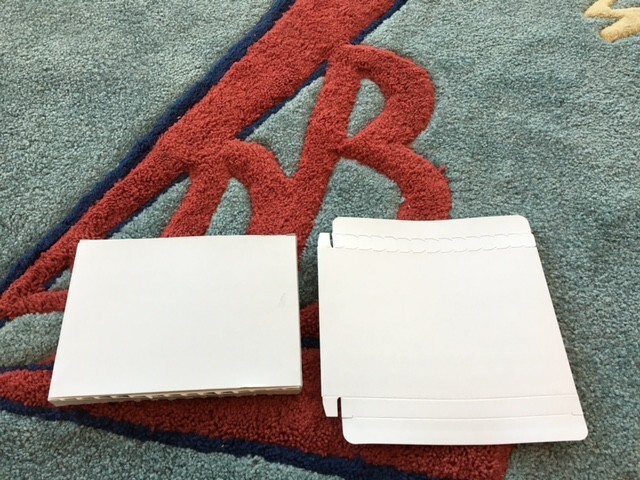 100 NEW 14/9/7/5/4 MM DVD CASE WHITE CARDBOARD MAILER, TUCK-IN CLOSURE, JS90