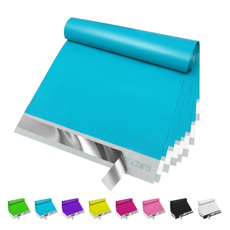 Poly Mailers 6×9 Inch 100 Pcs, Strong Adhesive Bags for Clothing, Durable Thi…