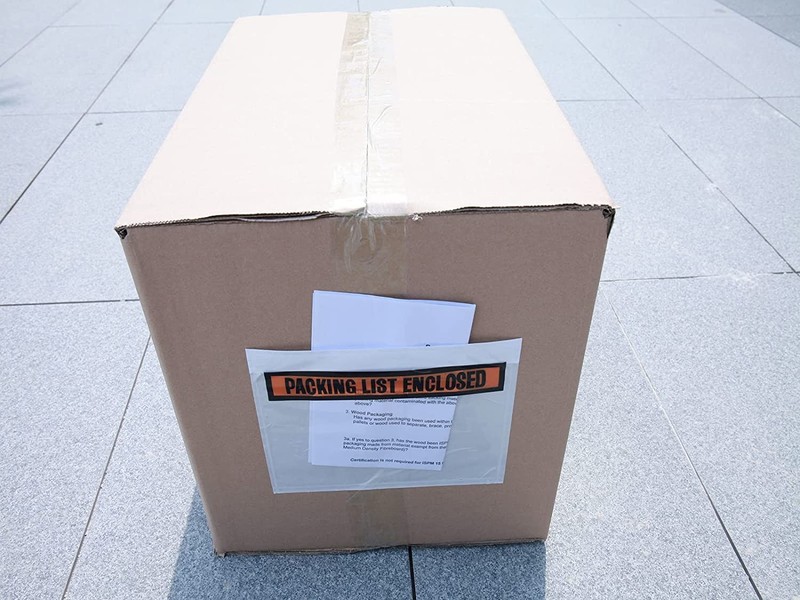 1000 Pcs Packing List Envelope Pouches 7.5 x 5.5 x inch, White gallery