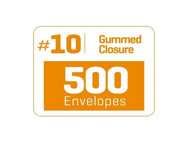 #10 Single Left Window Security Tinted Envelopes, Gummed Closure, Size 4-1/8 ... gallery