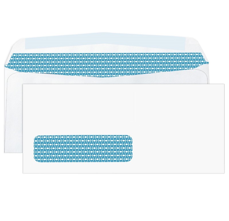 500 #10 Single Left Window Security Tinted Envelopes, Gummed Closure gallery