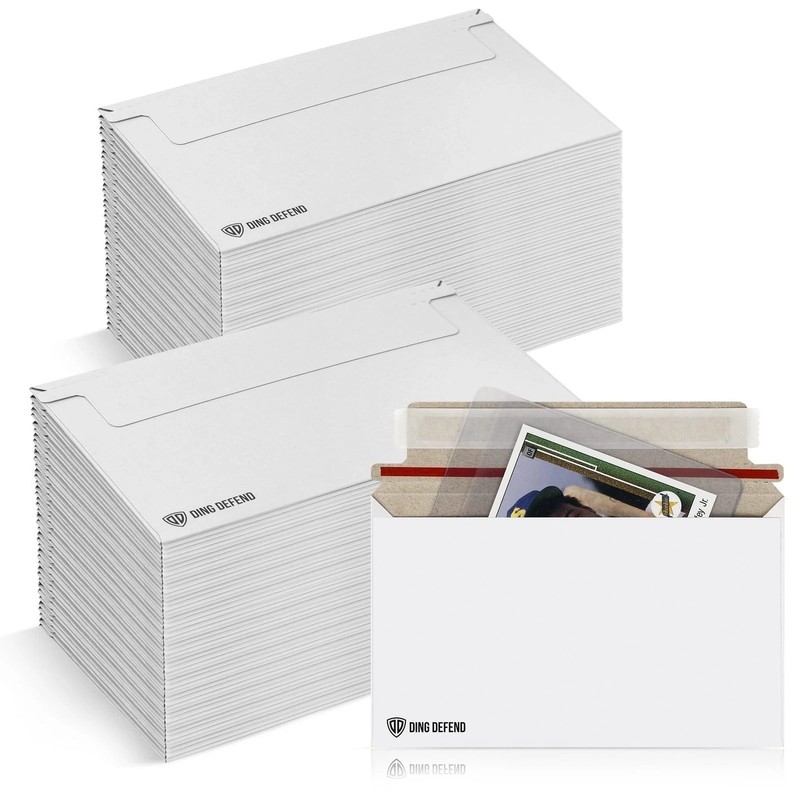 110-Pack Card Shipping Envelopes – 7 x 4.35 Inches Trading Cards Self-Adhesiv…