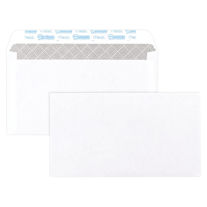 500-Pcs Self Seal #6-3/4 Small Envelopes Security Lining gallery