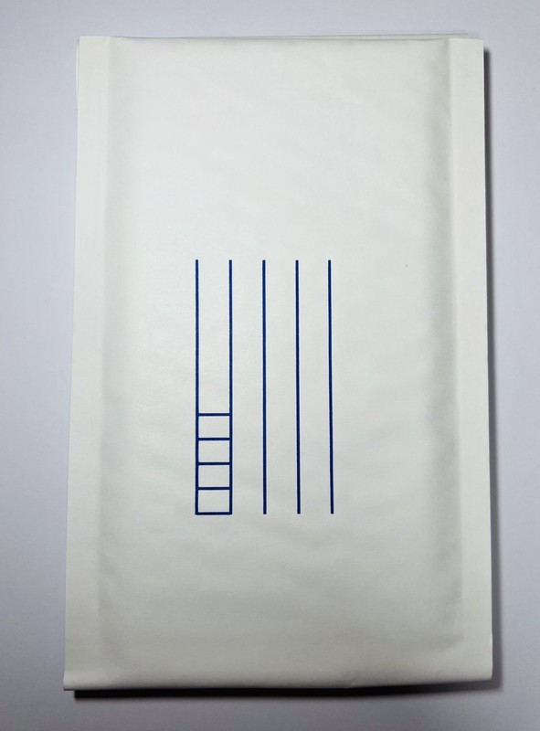 50 White Bubble Mailers | 100mm x 180mm