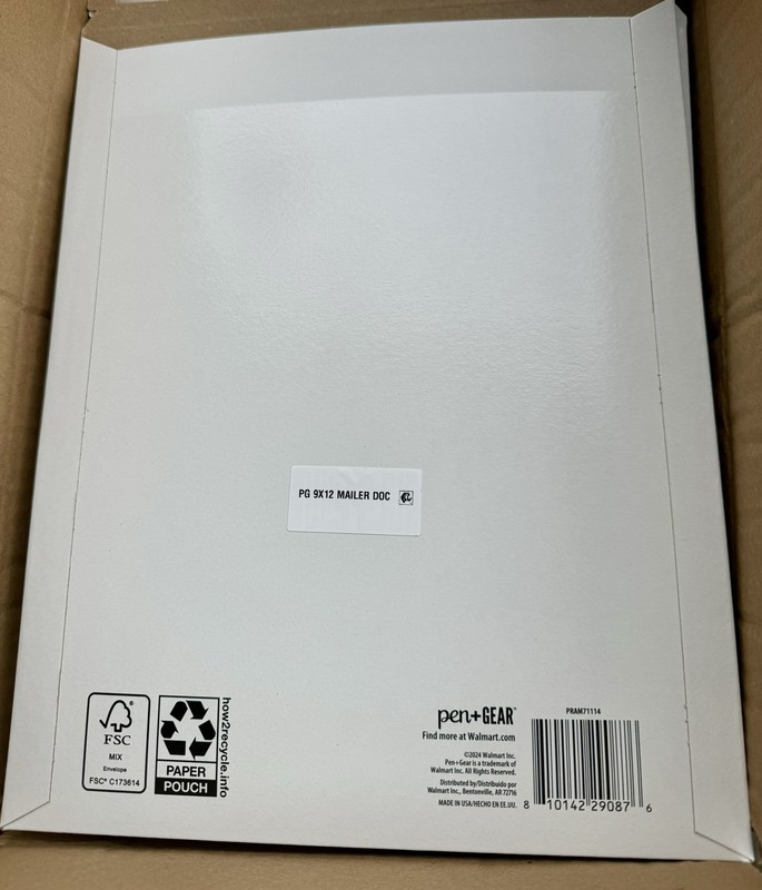 2 Cases Of 36 Self Seal White 9x12 Document Mailer gallery