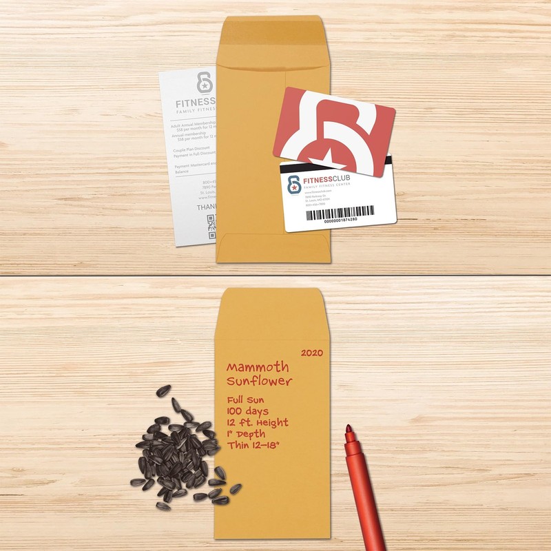 Columbian #3 Coin and Small Parts Envelopes Gummed, for Home, Office, Garden,... gallery