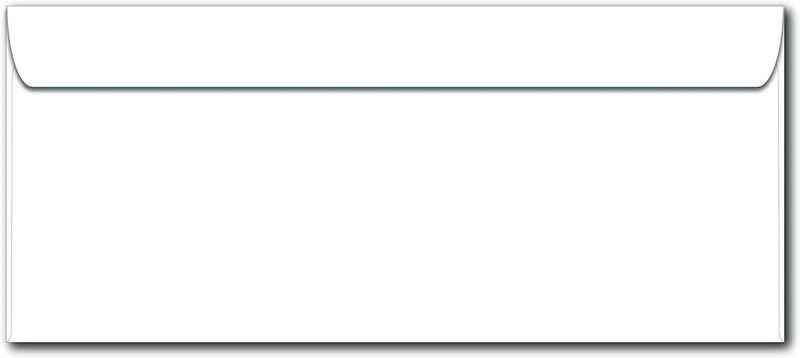 Business Envelopes #12 Size (4 3/4" X 11") - 24Lb Bond Bright White - 100 Pack gallery