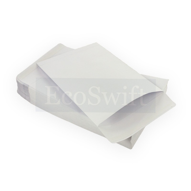 200 EcoSwift White Self-Seal Mailing Shipping Kraft Paper Envelope 28 lb. 9 x 12 gallery