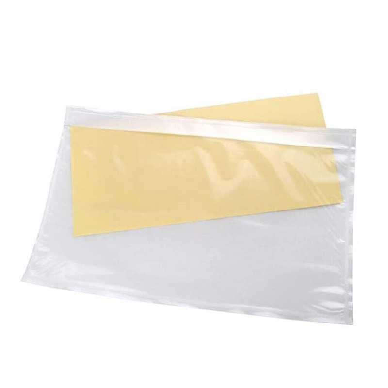 7.5" X 5.5" Clear Packing List Shipping Label Envelopes Pouches Mailing - 50 PCS gallery