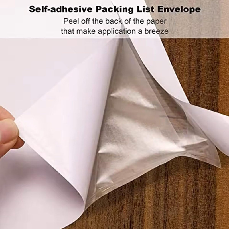 1000 PCS 6X9 Packing Slip Pouches Packing List Envelopes Self-Adhesive Plastic S gallery