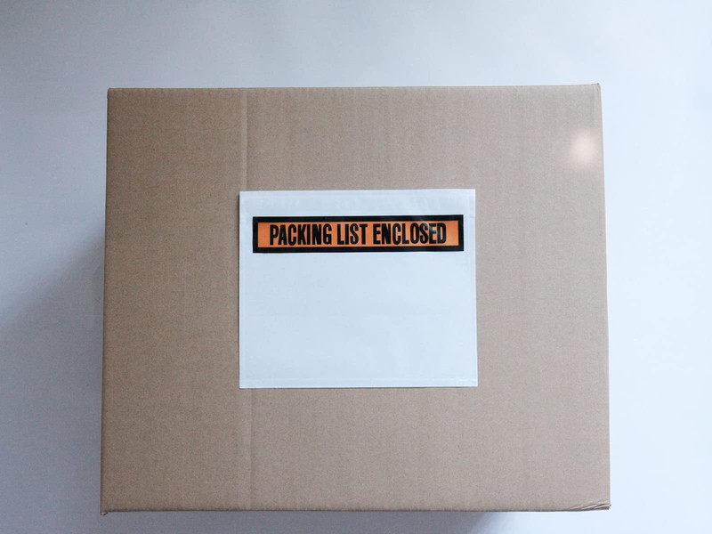 1000 Pcs Packing List Envelope Pouches 7.5 x 5.5 x inch, White gallery