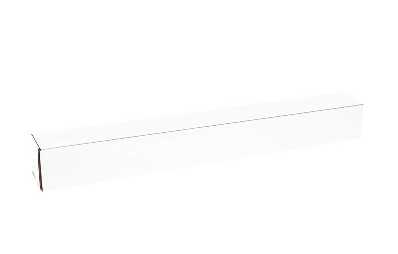 50 Pack Lightweight 12" x 4" x 2" White Corrugated Mailers - Secure Shipping gallery