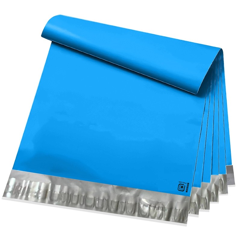 50 19×24 Poly Mailers Envelopes Self Sealing Shipping Mailers Blue POLYSELLS