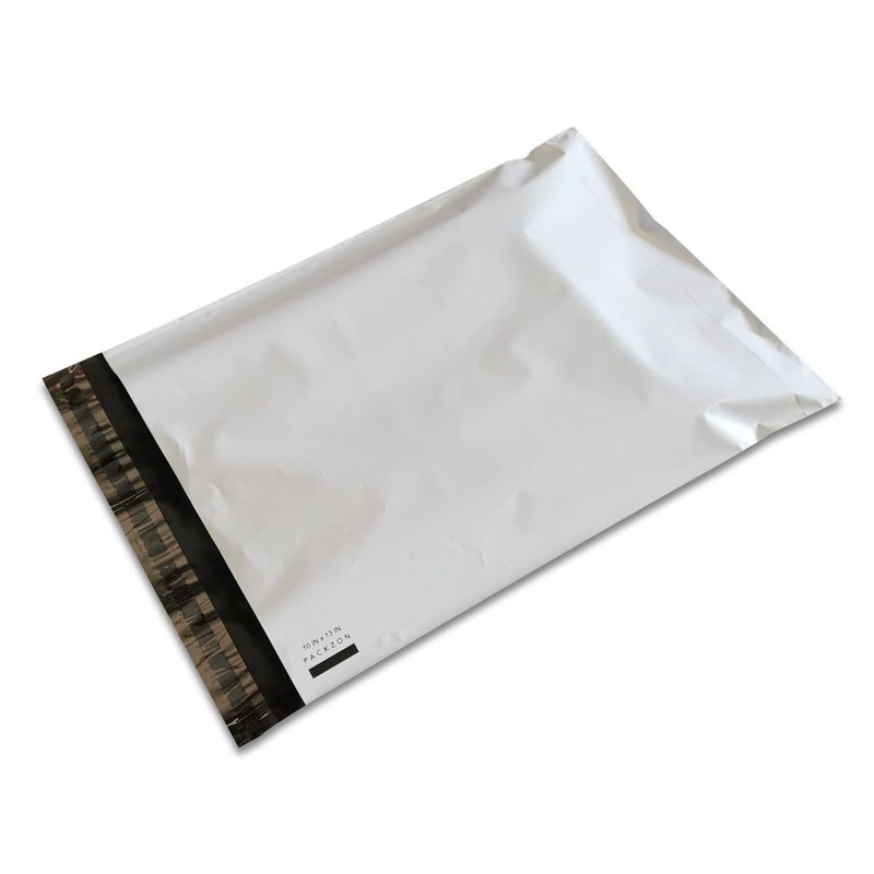 100 PCS 10×13 Inch Matte White Poly Mailers Waterproof Shipping Bags Envelopes