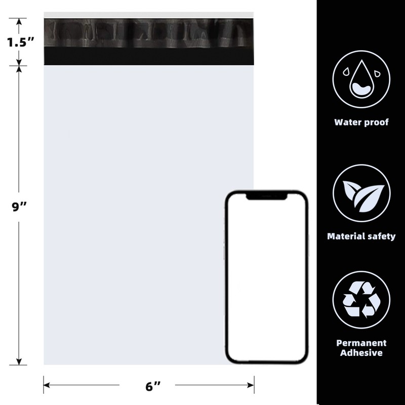 Poly Mailers Shipping Bags 6x9 9x12 10x13 12x15.5 14.5x19 19x24 24x24 24x36