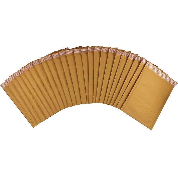 25 Pieces Kraft Bubble Mailers Self Seal Envelopes 8.5″ x 12″ inches