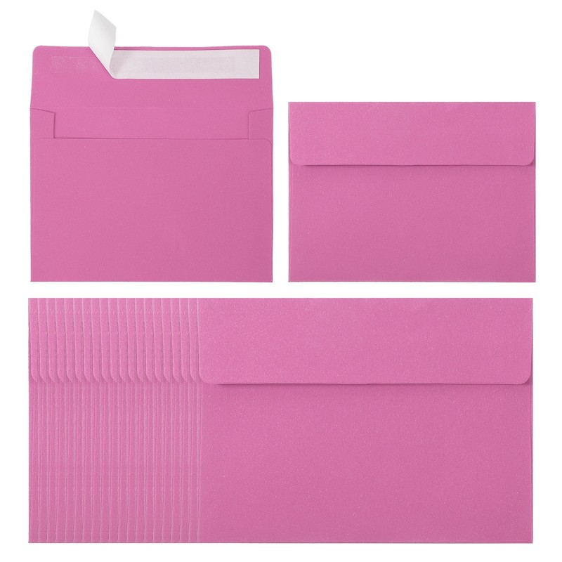 60Pack A2 Envelopes, Pink Invitation Envelopes4-3/8″ x 5-3/4″