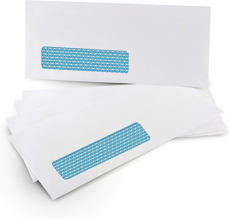 500#10 Single Left Window SELF Seal Security Envelopes - Super Strong Quick-Seal gallery