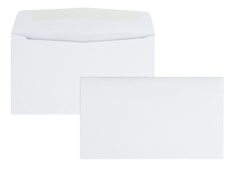 #6-3/4 Business Envelopes with a 12.1 x 6.75 x 3.7 inches, Clear