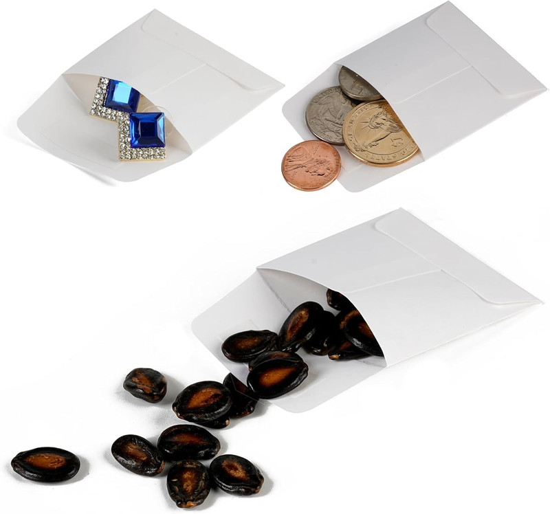 2 X 2Inches Tiny Coin Envelopes - Self Seal 128-Count Mini Envelopes, Bulk Small gallery
