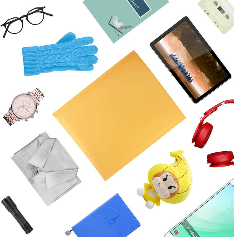 10X12.5 Inch Bubble Mailers, 25 Pack Large Padded Envelopes, Self-Sealing Bulk B gallery