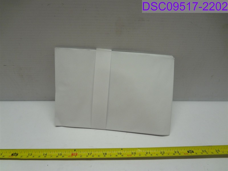 Qty = 500: White Wove 24lb Envelopes 6″ x 9″ P/N 100372