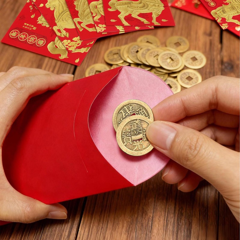 36 Pcs Chinese Red Envelopes Lucky Money Envelopes 2026 Chinese New Year Hors... gallery