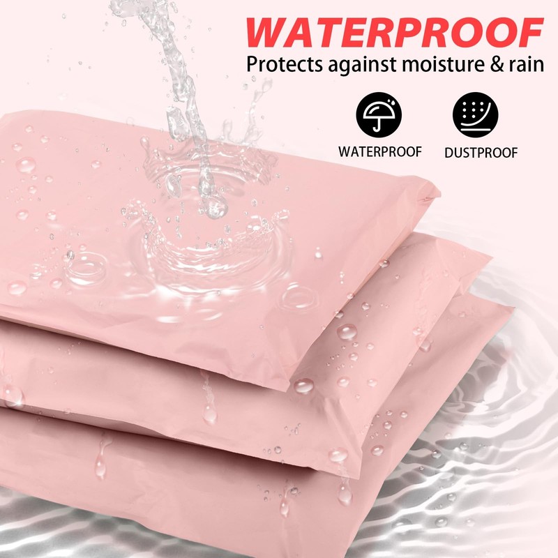 Poly Mailers Multi Size Pack, 30Pack Pink Shipping Bags, Packaging Bags, Self... gallery