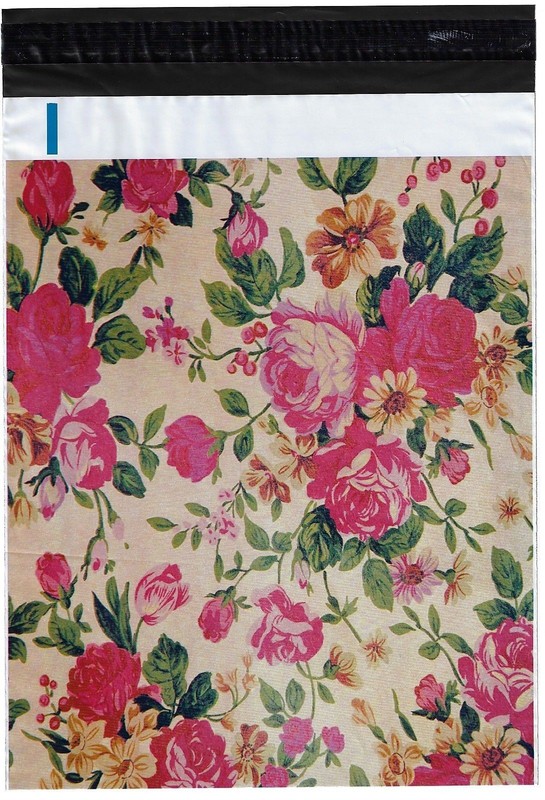 500 6×9 Roses Designer Poly Mailers Envelopes Boutique Custom Bags