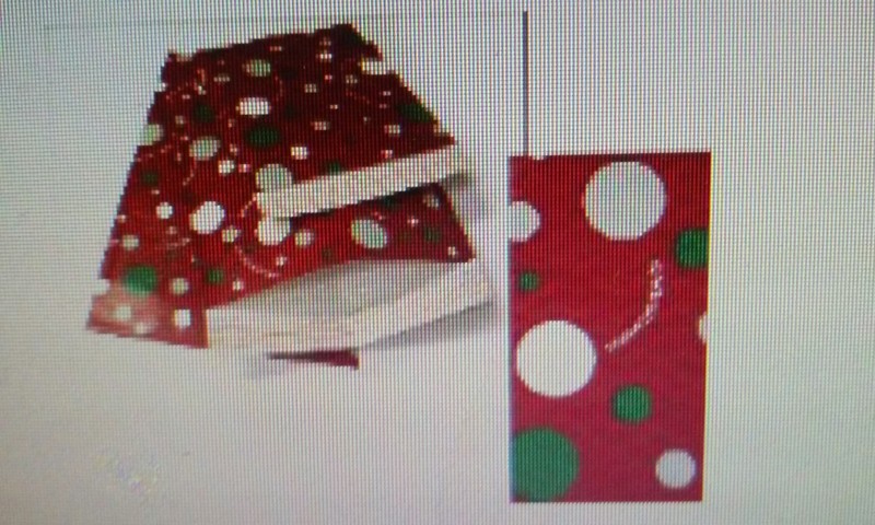 Holiday Red Bubble Mailers #2, 8-1/2″ x 11″, Pack of 25