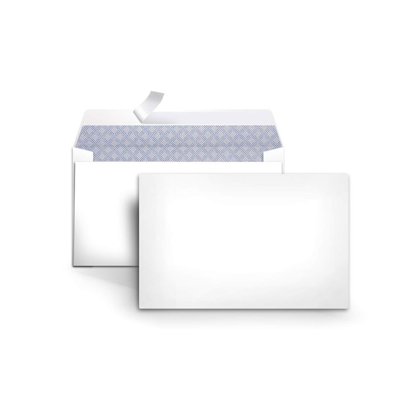 Amazon Basics #6 3/4 Security-Tinted Self-Seal Envelopes for 100-Pack, White