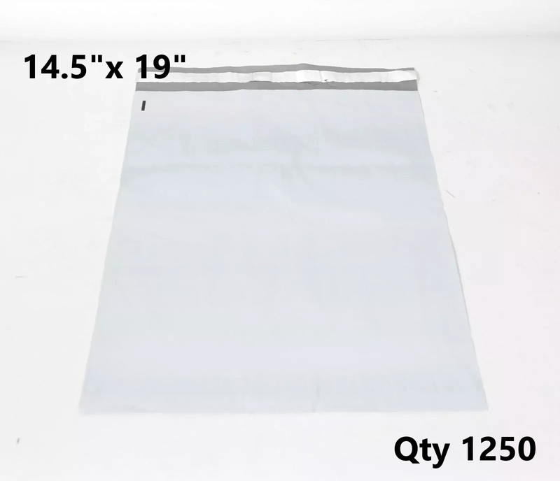 Poly Mailers Plastic Mailing Bags 12x15.5 14.5x19 24x24 17.5x20 26x32 19x24 gallery