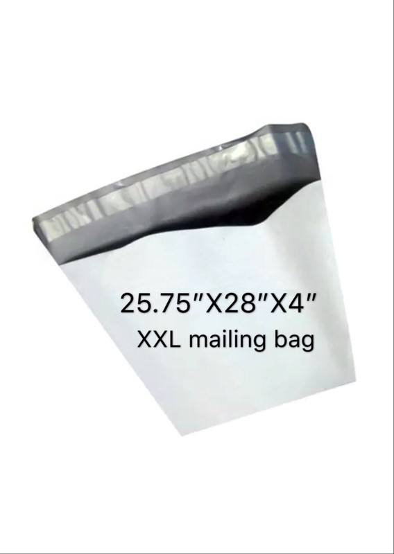 (25pc) 2Mil Light Poly Mailer Plastic Shipping Mailing Envelopes Bag 26”X28”+4”