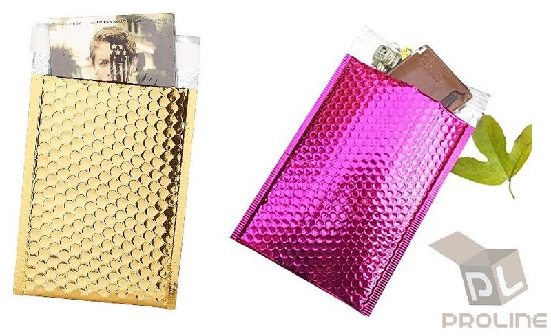 Mix Your Color 100 Metallic Bubble Padded Shipping Envelopes Mailers #0 6″ x 10″