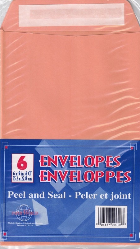6 CT 6x9 Peel and Seal Self-Seal Envelopes Jot gallery