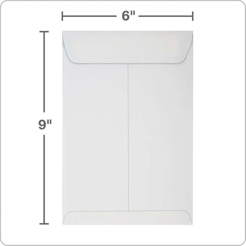 6 X 9 Catalog Envelopes, 100 Pack, Catalog-Style with Self Seal Closure, Heavywe gallery