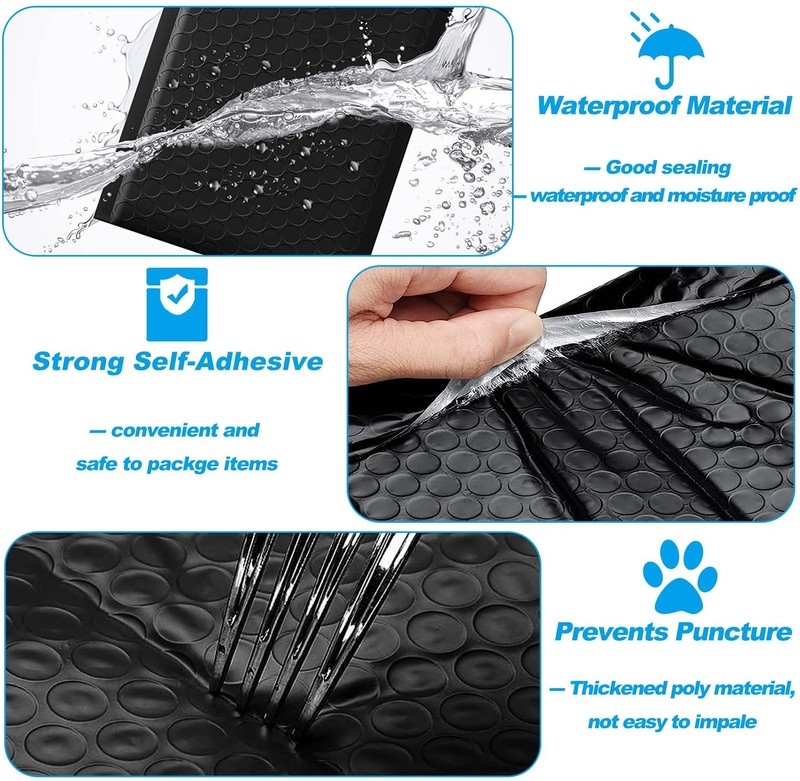Bubble Mailers 4x8 Inches 100 Pack, Waterproof and Tear-Resistant Padded Mail... gallery