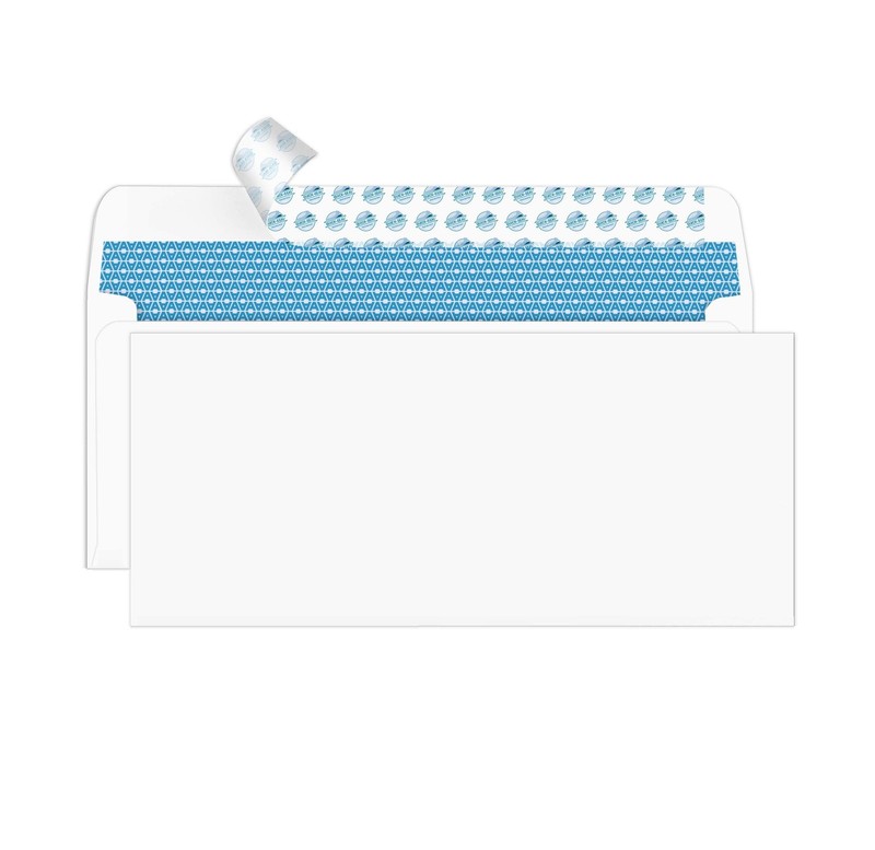 500#10 Security Self Seal Envelopes, Windowless, Premium Security Tint Patter... gallery
