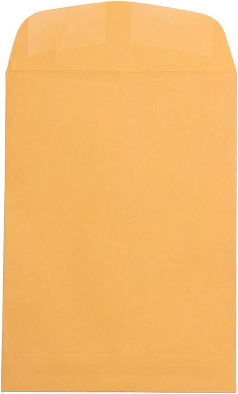7 1/2 X 10 1/2 Open End Catalog Envelopes – Brown Kraft Manila – 50/Pack