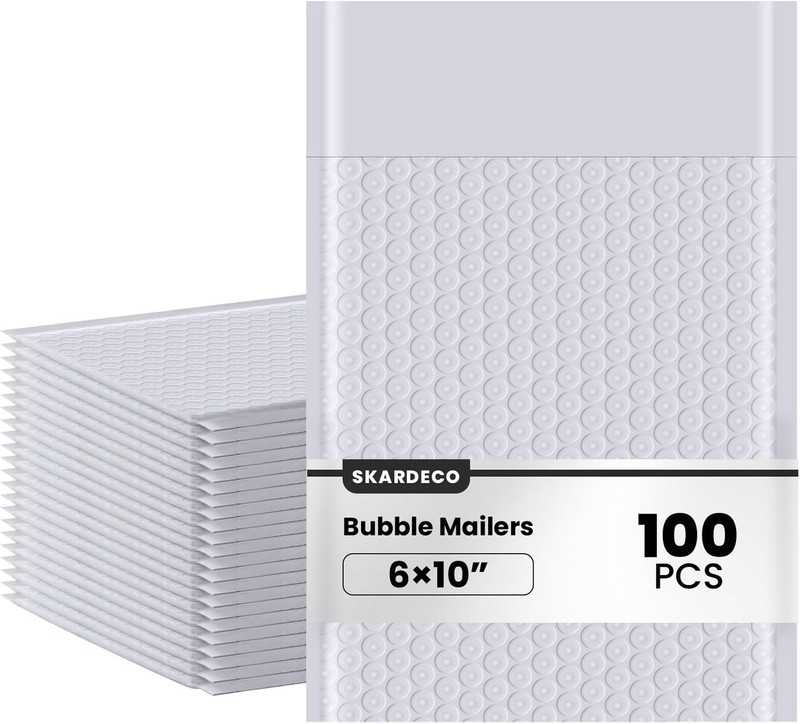 Bubble Mailers 6X10Inch 100Pack Grey Bubble Mailers Self-Seal Padded Mailing Env gallery